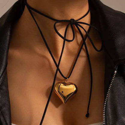 collana heart oro