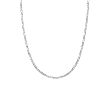 Collana Tennis argento