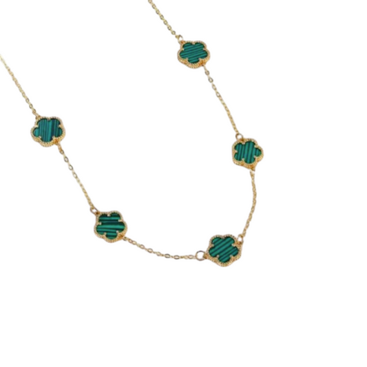 Collana CinqueFiori green