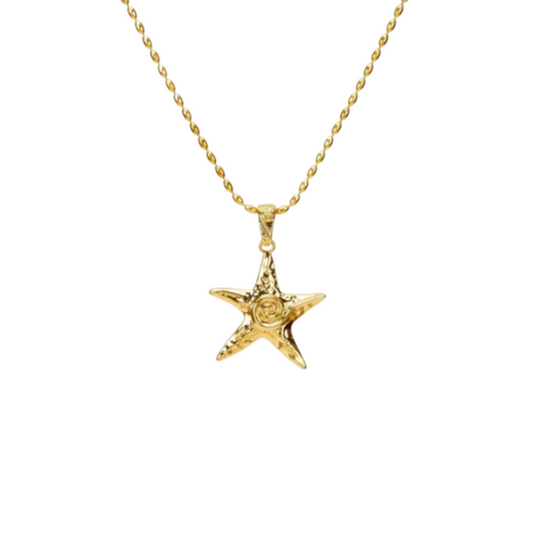 Collana stella marina oro