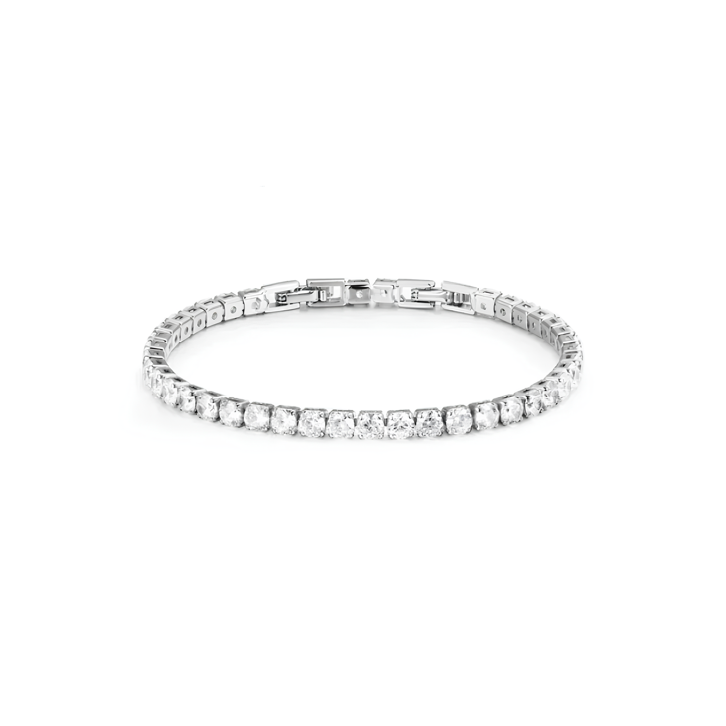 Bracciale tennis silver