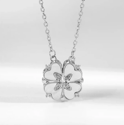 Collana quadrifoglio silver