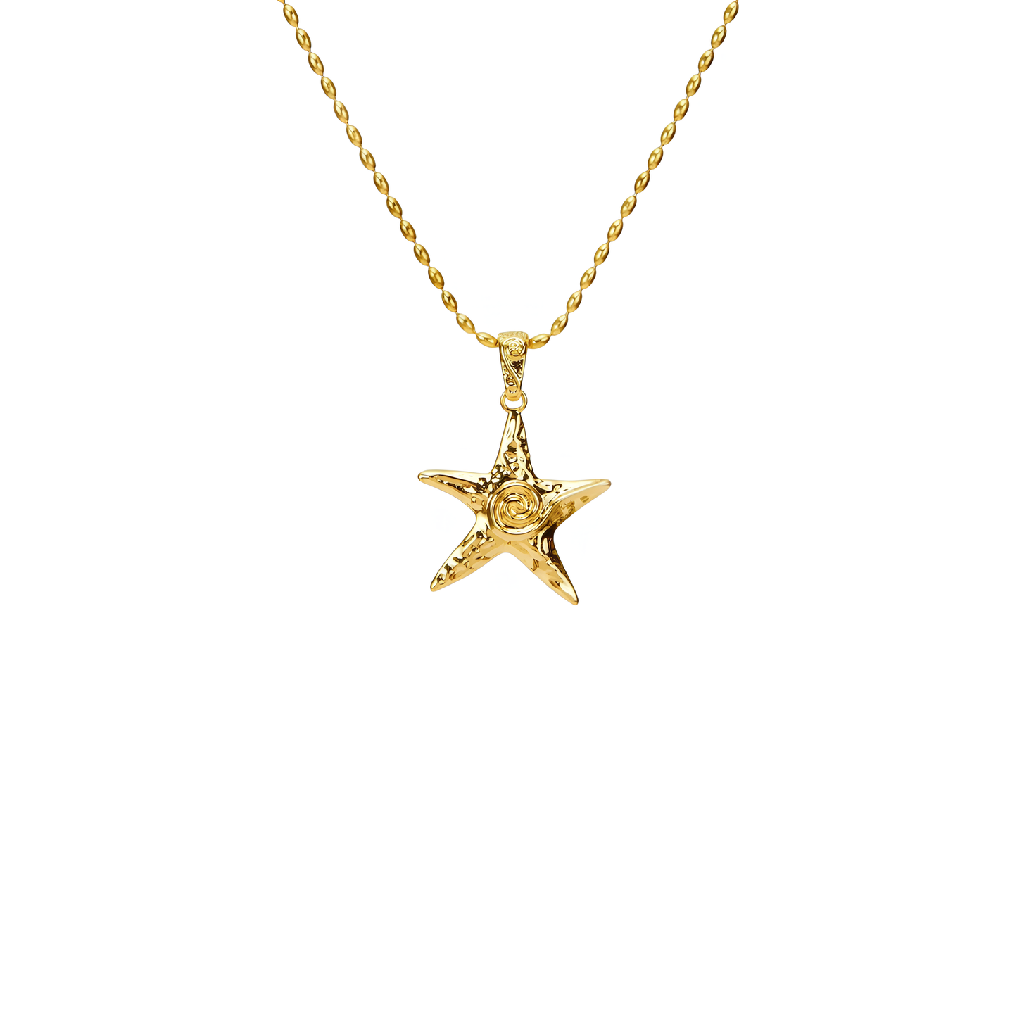 Collana stella marina oro