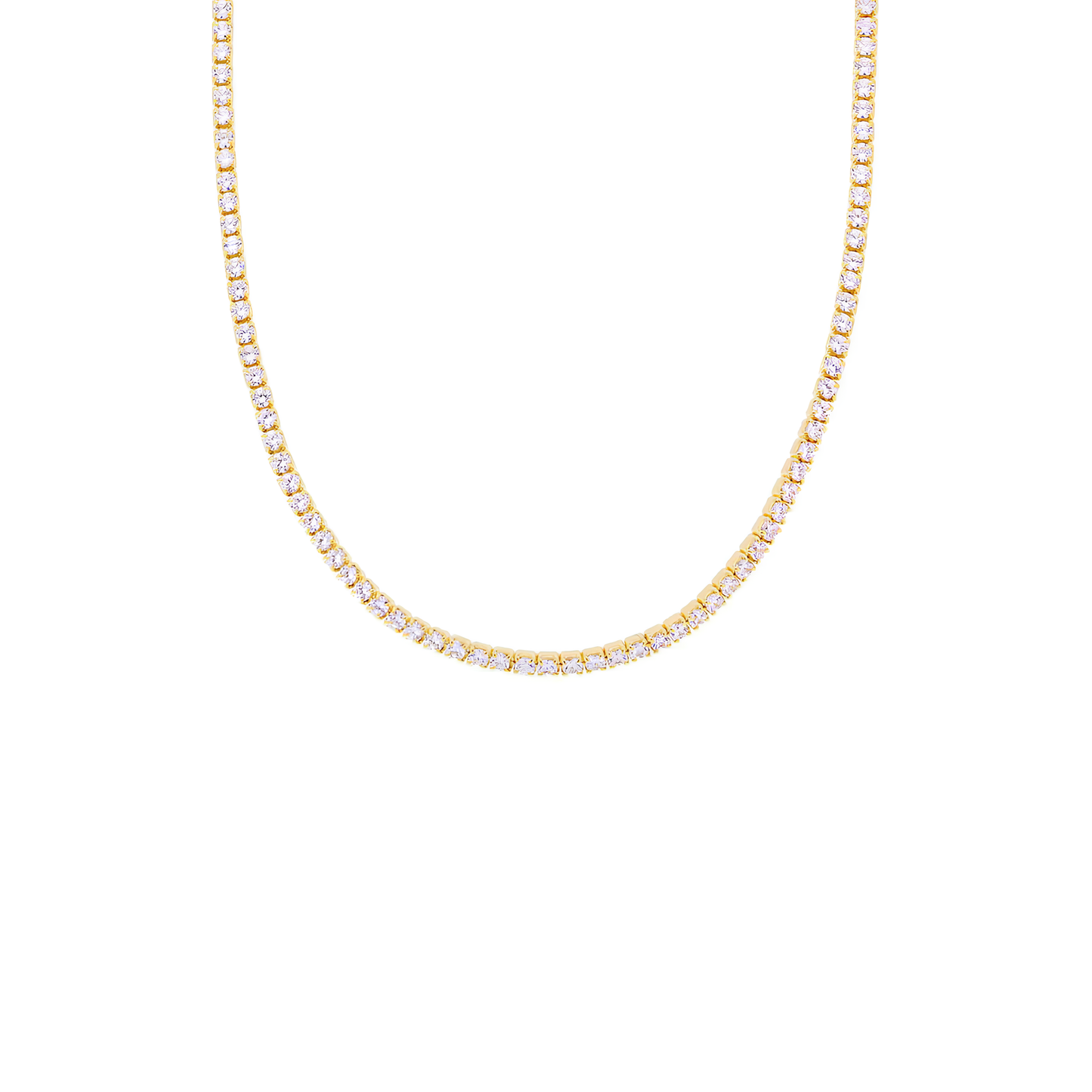 Collana Tennis oro