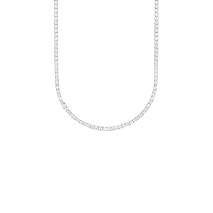 Collana Tennis argento