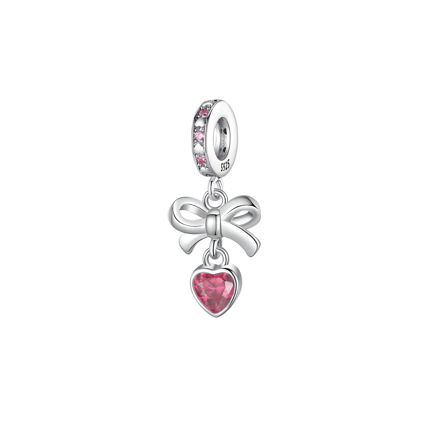 Fiocco charm (argento 925)