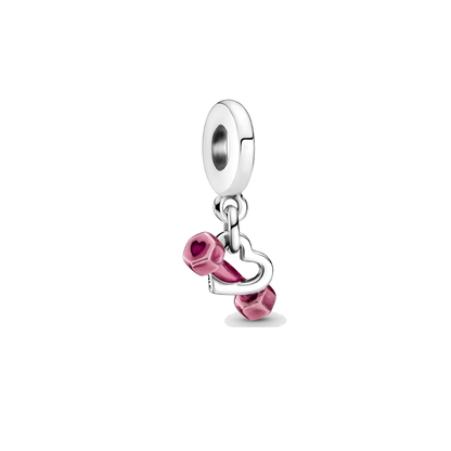 Charm Gym Lover  (argento 925)